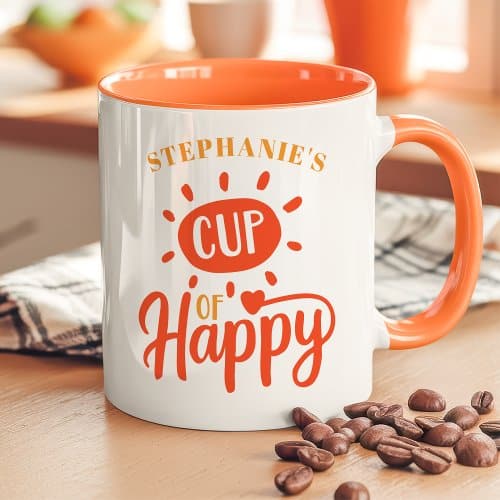 Cup Of Happy Personalized Sunshine Mug R Ic6L5R 500 Shop