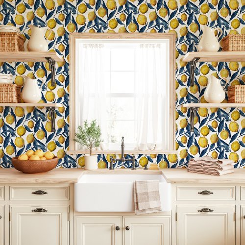 Yellow And Blue Mediterranean Lemons Wallpaper R Io1G3D 500 Unique Personalized Gifts: Elevating Home Décor With A Personal Touch