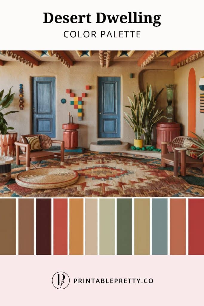 50 Stunning Color Palettes | Desert Dwelling