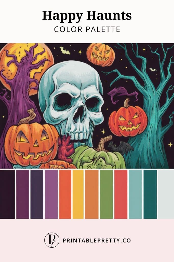 50 Stunning Color Palettes | Happy Haunts