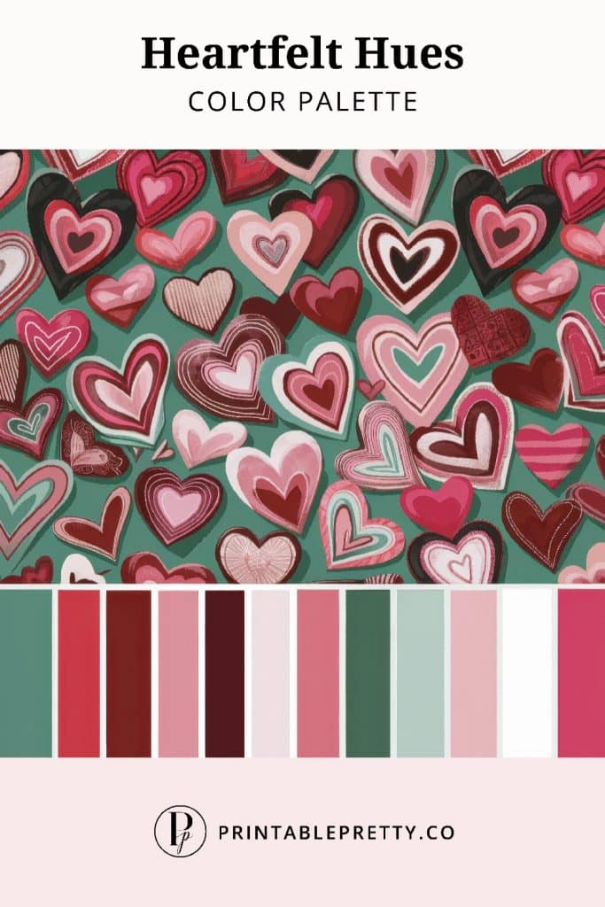 50 Stunning Color Palettes | Heartfelt Hues