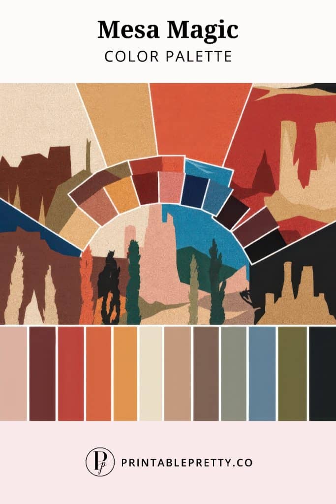 50 Stunning Color Palettes | Mesa Magic