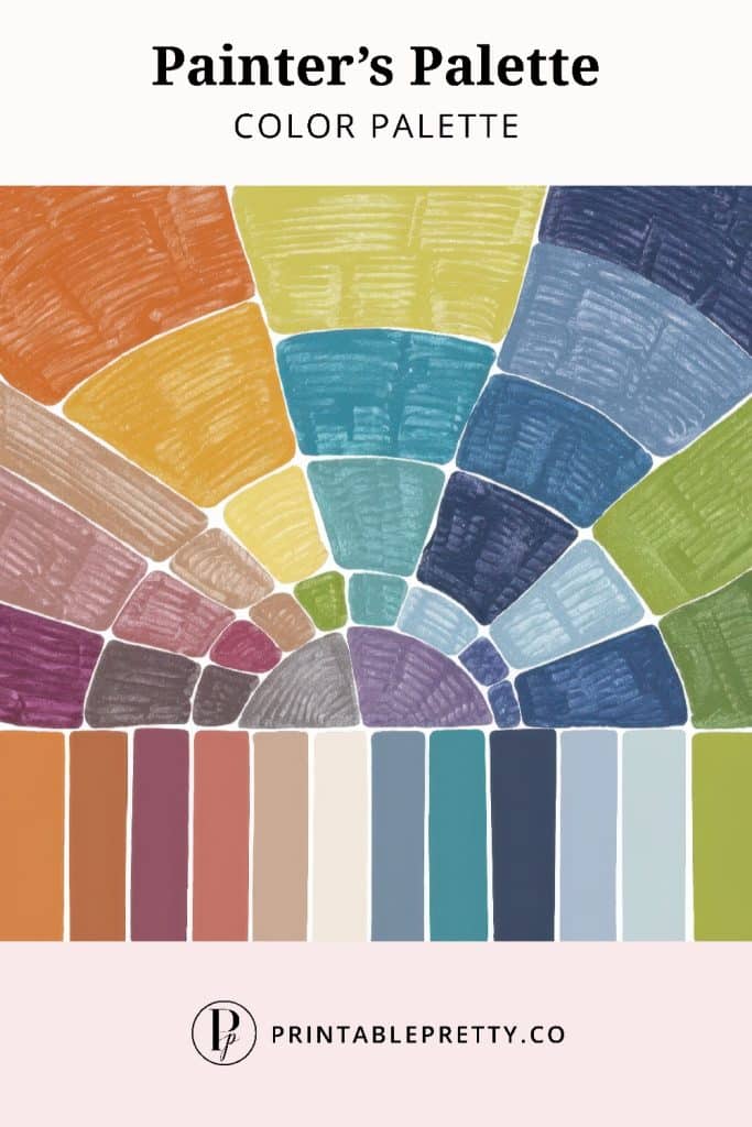 50 Stunning Color Palettes | Painters Palette