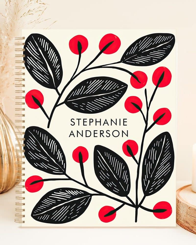 Bold Botanicals Custom Name Planner