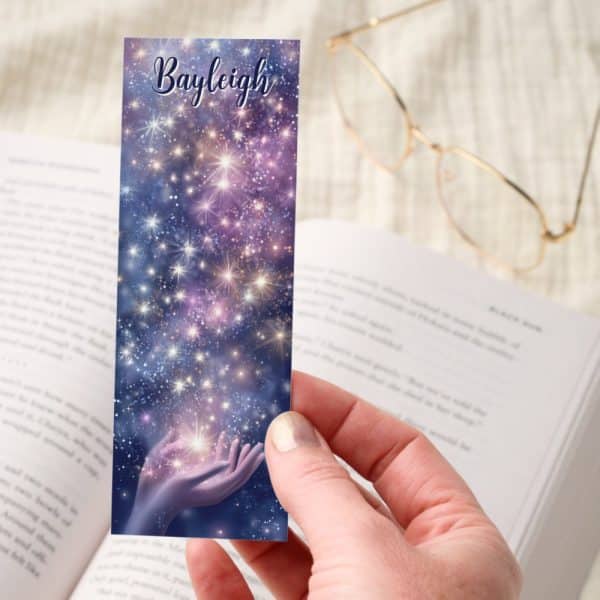 Celestial Starlight Magic Hands Bookmarks