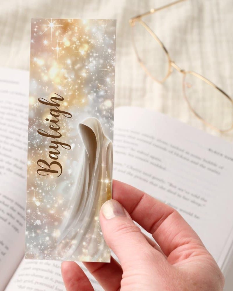 Divine Angelic Being Golden Starlight Bookmarks
