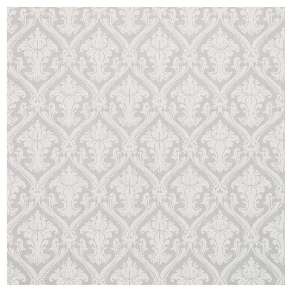 Grey Damask Pattern.