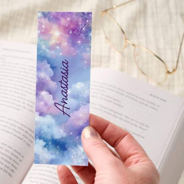Magical Galaxy Sky Personalized Gift Bookmarks