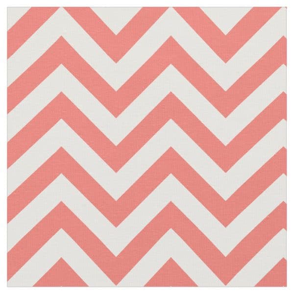 Pink And White Chevron Pattern.